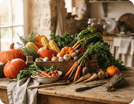 The Art of Cooking with Seasons