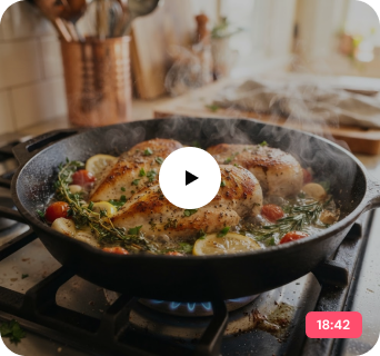 20-Minute Lemon Herb Chicken